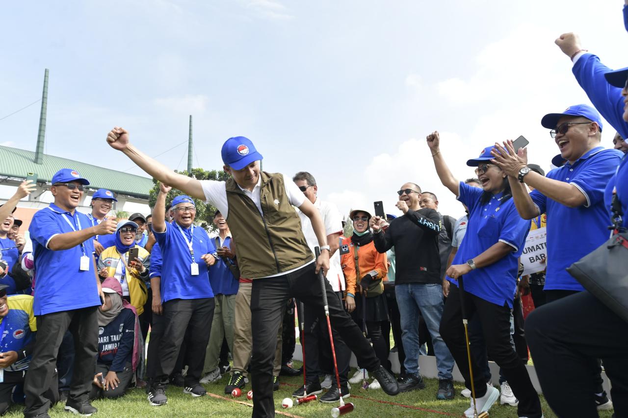 Wamenpora Taufik Buka Kejurnas Gateball 2025