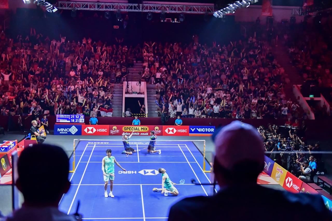 Menpora Dito dan Wamenpora Taufik Saksikan Semifinal Indonesia Open 2025