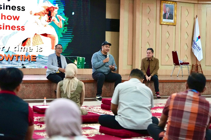 Menteri Pemuda dan Olahraga (Menpora) RI Dito Ariotedjo menghadiri kegiatan Penguatan Kapabilitas Strategis Pejabat Pimpinan Tinggi Madya dan Pejabat Pimpinan Tinggi Pratama di lingkungan Kemenpora, Selasa (17/6) sore.(foto:Gilang/kemenpora.go.id)