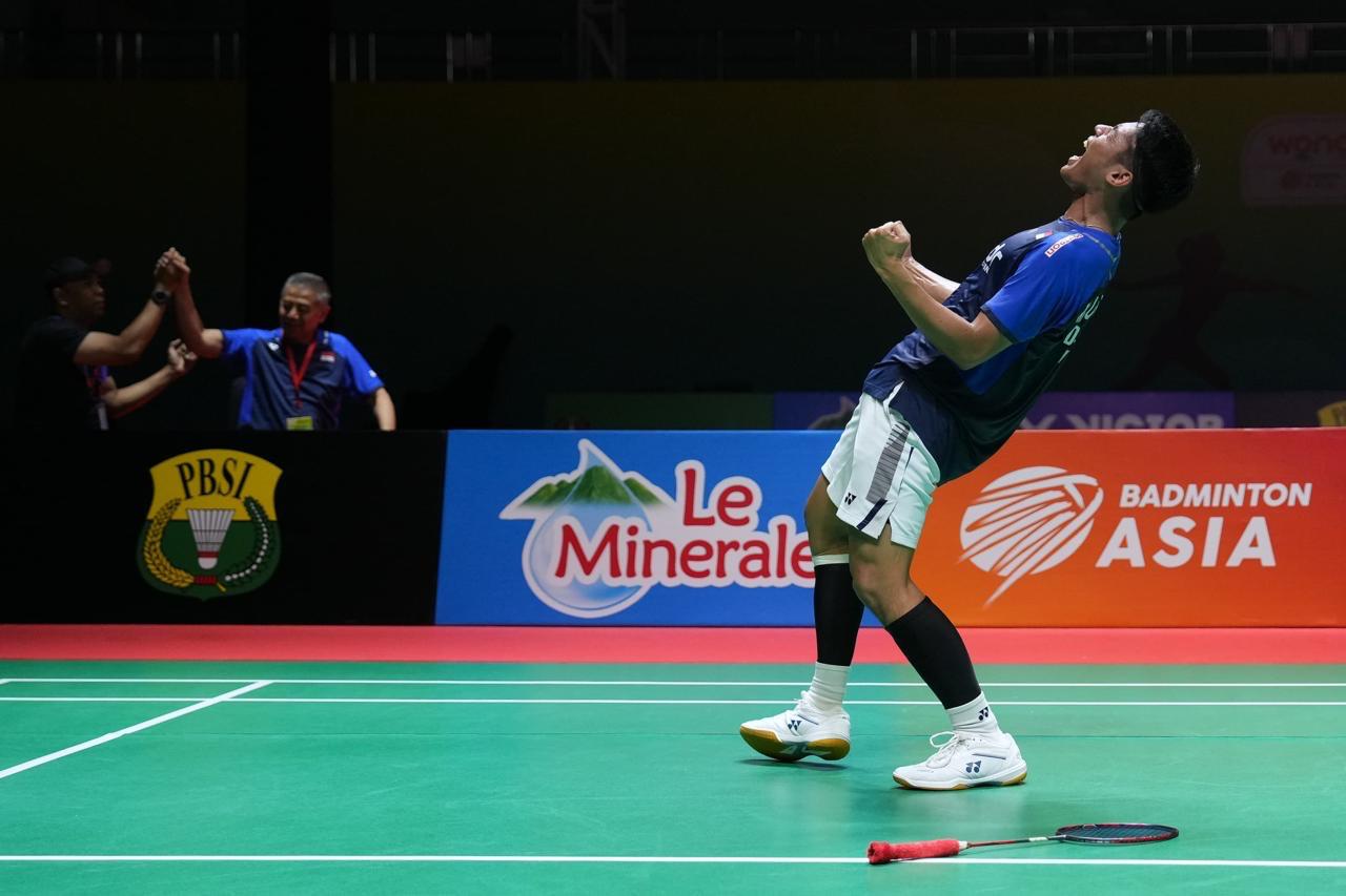 Wamenpora Taufik Bangga Zaki Ubaidillah Juara Badminton Asia Junior Championship (BAJC) 2025