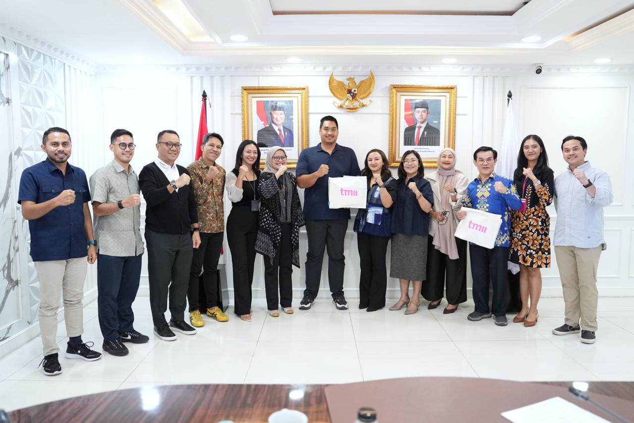 Kementerian Pemuda dan Olahraga Republik Indonesia (Kemenpora RI) siap berkolaborasi dengan Taman Mini Indonesia Indah (TMII) untuk mendukung berkembangnya kegiatan kepemudaan dan keolahragaan. (foto:Herry/kemenpora.go.id)