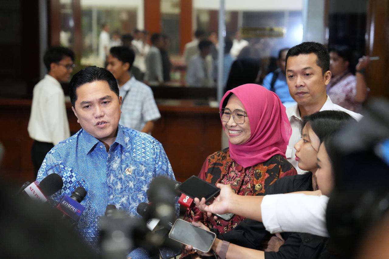Komitmen Menteri Pemuda dan Olahraga Republik Indonesia (Menpora RI) Erick Thohir yang ingin mensejahterakan atlet lewat dana pensiun disambut postif oleh Komisi X DPR RI. (foto:Herry/kemenpora.go.id)