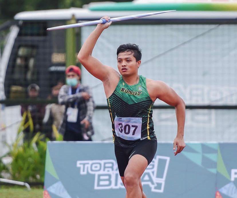 Atlet lempar lembing Indonesia, Abdul Hafiz, berhasil mempersembahkan medali emas pada ajang SEA Games 2025 Thailand. Capaian ini jadi momen spesial bagi Hafiz setelah melewati masa sulit akibat cedera.(foto: Instagram/hafiz)