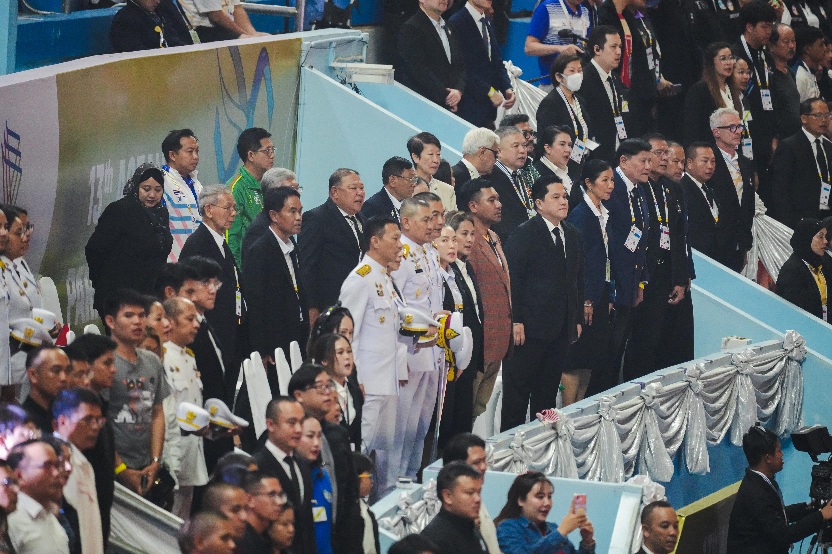 Menpora RI Erick Thohir, menghadiri pembukaan ASEAN Para Games ke-13 Tahun 2025 di 80th Birthday Anniversary Stadium, Nakhon Ratchasima, Thailand, Selasa (20/1) malam.(foto:Andre/kemenpora.go.id)