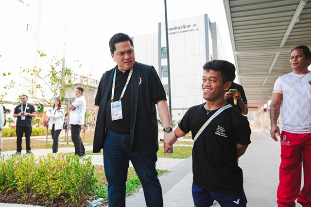 Menpora Erick Tinjau Asrama Atlet Asean Para Games 2025
