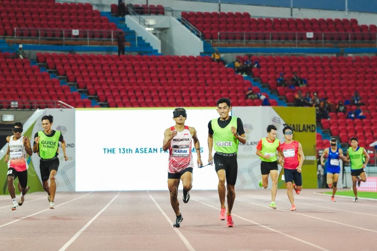 Capaian luar biasa dan membanggakan kembali tercipta dari cabang olahraga para atletik.(foto:Andre/kemenpora.go.id)