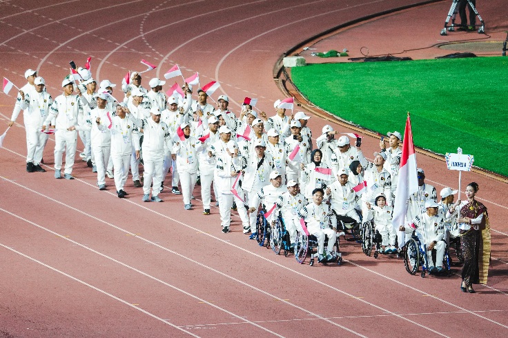pesta olahraga penyandang disabilitas se-Asia Tenggara atau ASEAN Para Games (APG) ke-13 Tahun 2025 Thailand resmi ditutup.(foto:Andre/kemenpora.go.id)