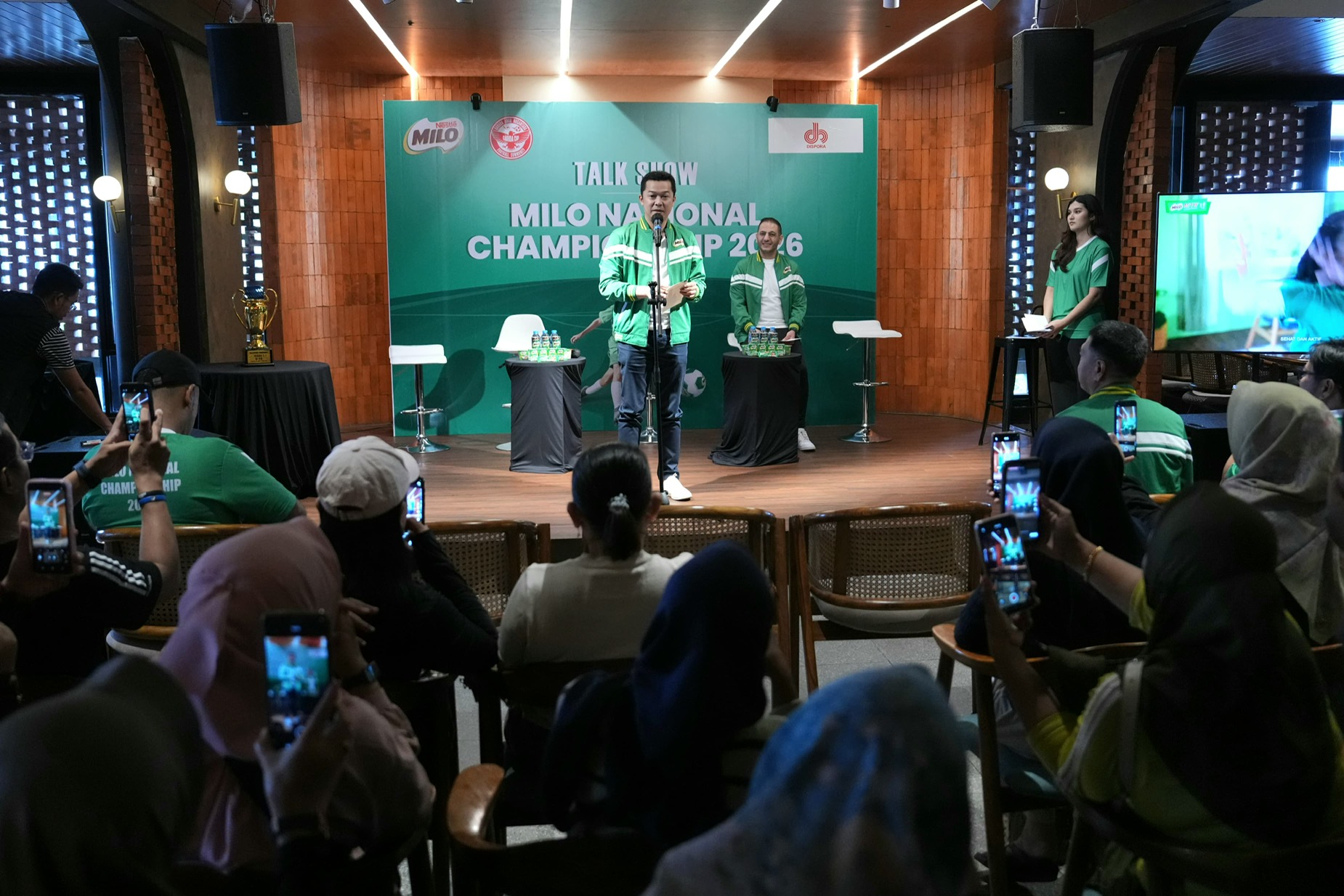 Wamenpora Taufik Buka Gelaran Milo National Championship 2026