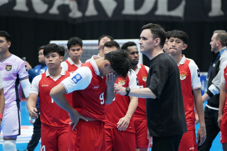 Pelatih Timnas Futsal Indonesia, Hector Souto, menyampaikan rasa bangga yang besar usai membawa skuad Garuda menjadi runner-up Piala Asia Futsal 2026.(foto:Herry/kemenpora.go.id)