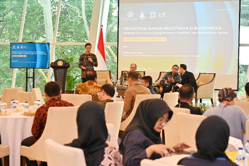 Forum Tematik Bakohumas Kementerian Luar Negeri (Kemlu) RI yang digelar di Ruang Serbaguna Kantin Diplomasi, Kemlu, Jakarta Pusat, Kamis (12/2).(foto:istimewa)