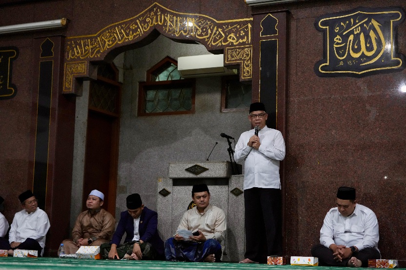 Kemenpora RI terpilih menjadi tempat pertama acara Silaturahmi dan Taraweh Keliling (Starling) yang digagas Kemenag. (foto:Gilang/kemenpora.go.id)