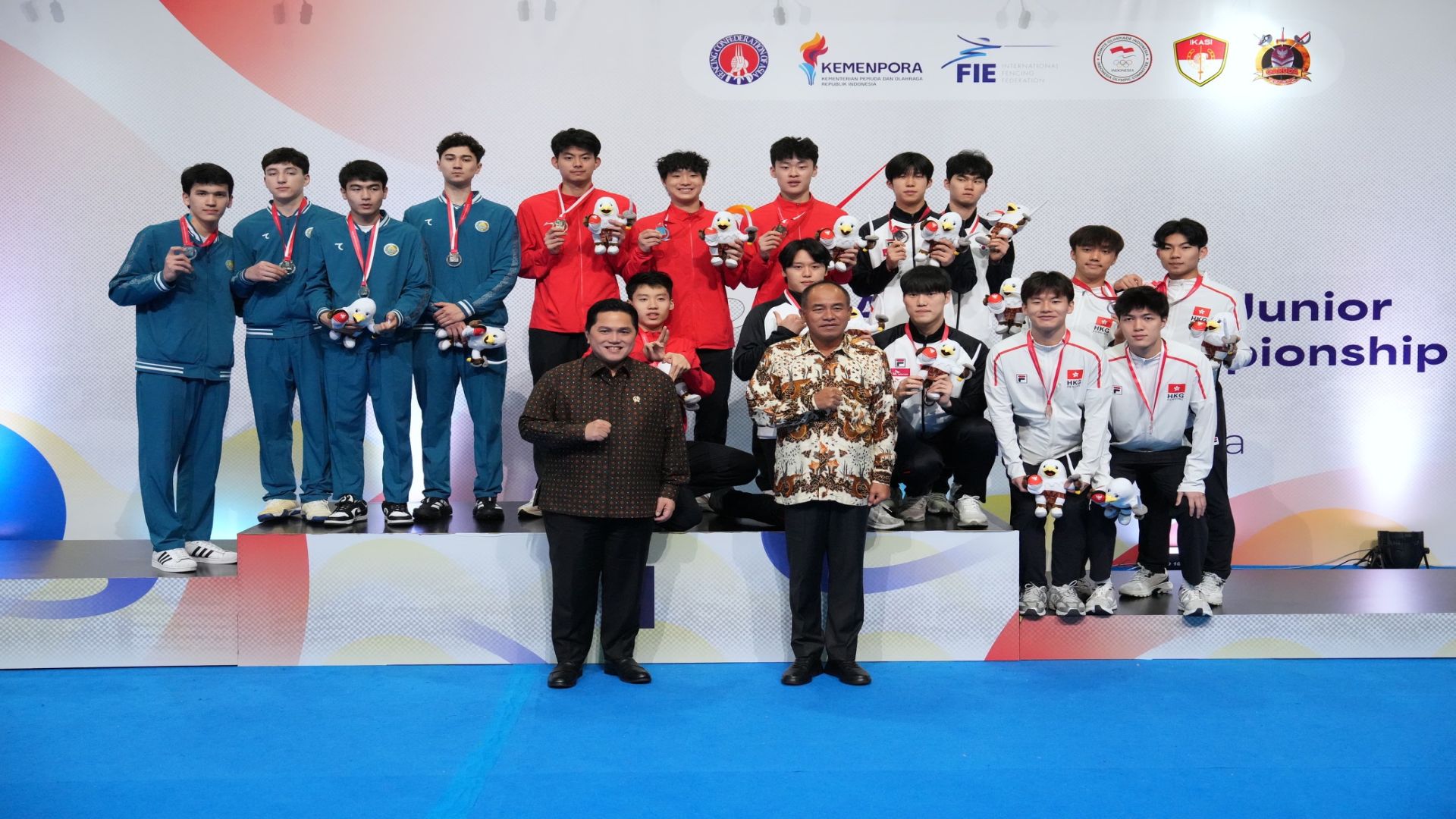 Menpora Erick Hadiri Kejuraan Asian Cadet and Junior Fencing 2026