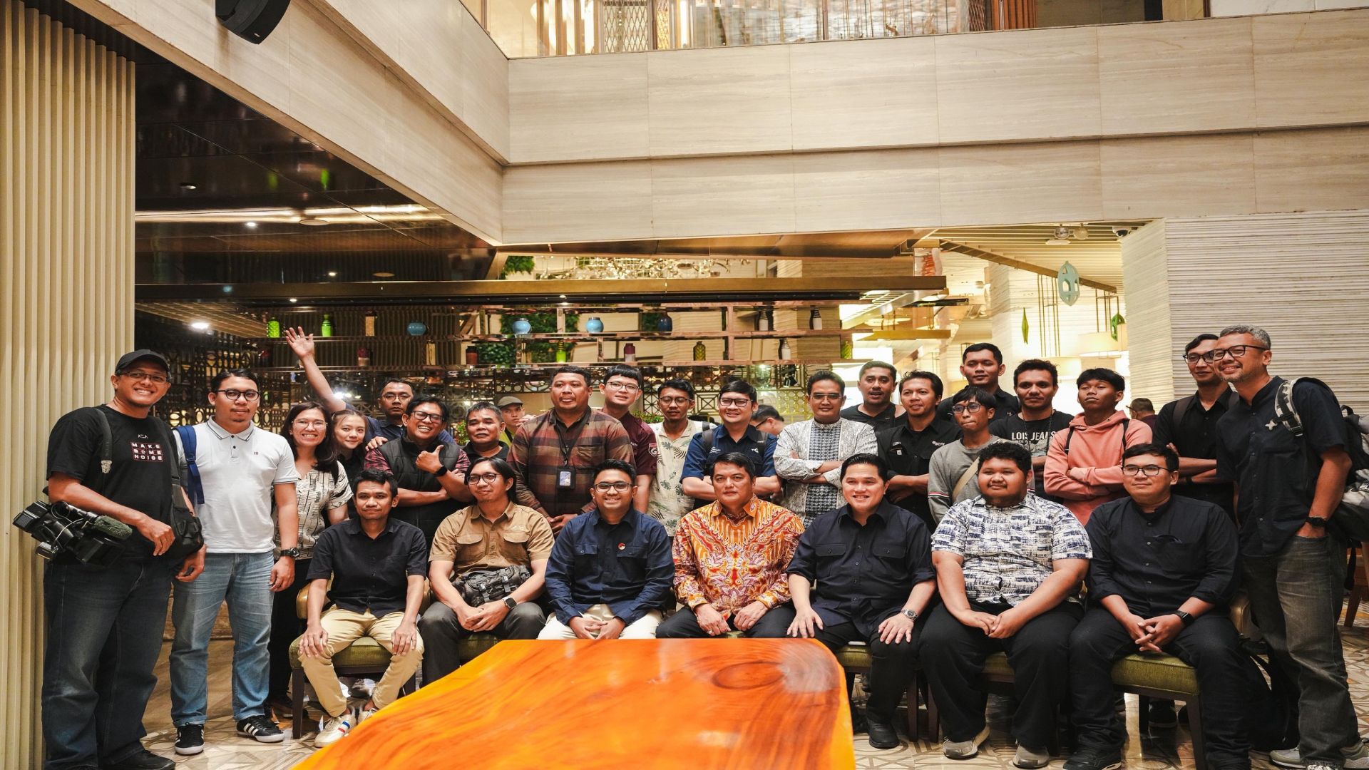 Silaturahmi dengan Media, Menpora Erick Sampaikan Program Besar Kemenpora