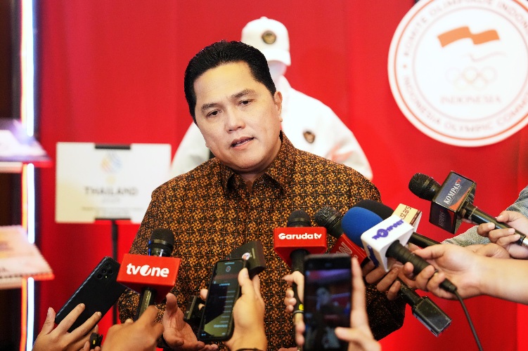Menpora Erick Thohir yang berharap pembentukan tim pencari fakta ini akan membuat kasus menjadi semakin terang.(foto:raiky/kemenpora go.id)