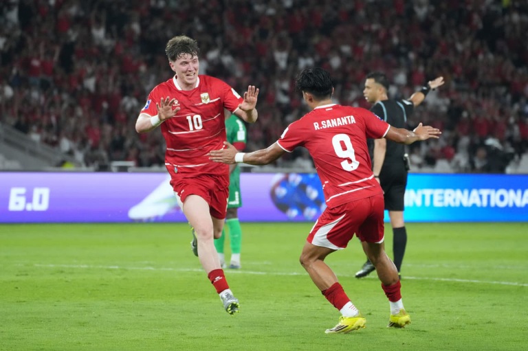 Menpora RI Erick Thohir, menyampaikan dukungan penuh kepada Tim Nasional Indonesia yang bertanding melawan Saint Kitts and Nevis dalam ajang FIFA Series 2026.(foto:Herry/kemenpora.go.id)