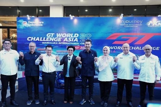 Wamenpora RI, Taufik Hidayat mendukung gelaran GT World Challenge Asia putaran kedua yang akan dilaksanakan pada 1–3 Mei 2026 di Sirkuit Mandalika, Nusa Tenggara Barat.(foto:raiky/kemenpora.go.id)