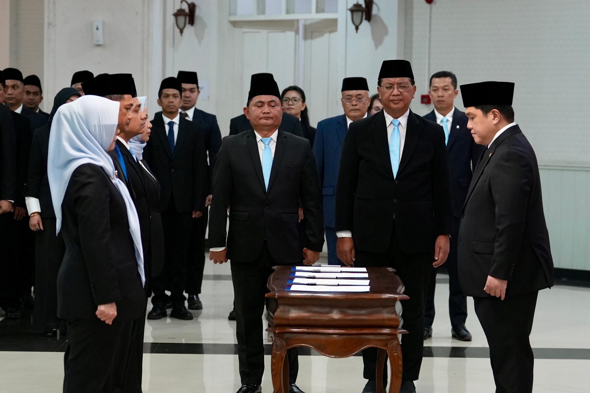 Menpora Erick Melantik Pejabat Tinggi di Lingkungan Kemenpora