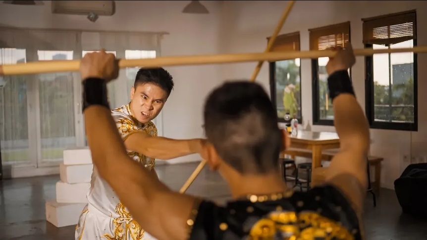 Edgar Xavier Marvelo mengaplikasikan bonus yang ia terima diinvestasikan untuk masa depan dan bangun sasana latihan untuk calon atlet wushu tanah air.(foto: IG/edgarmarvelo)