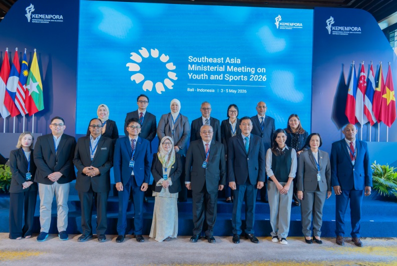 Untuk pertama kalinya, Kementrian Pemuda dan Olahraga RI (kemenpora) menggelar Southeast Asia Ministerial Meeting on Youth and Sports 2026 tanggal 3-5 Mei 2026 di The Meru Hotel Bali. (foto:dok/kemenpora.go.id)