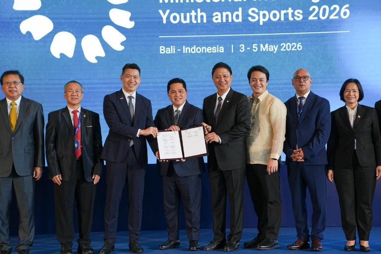 Kementrian Pemuda dan Olahraga(Kemenpora) RI menginisiasi pertemuan tingkat tinggi yang bertajuk SouthEast Asia Ministerial Meeting on Youth and Sports 2026 (SEAMMYS) di Bali pada 3-4 Mei 2026.(foto:dok/kemenpora.go.id)