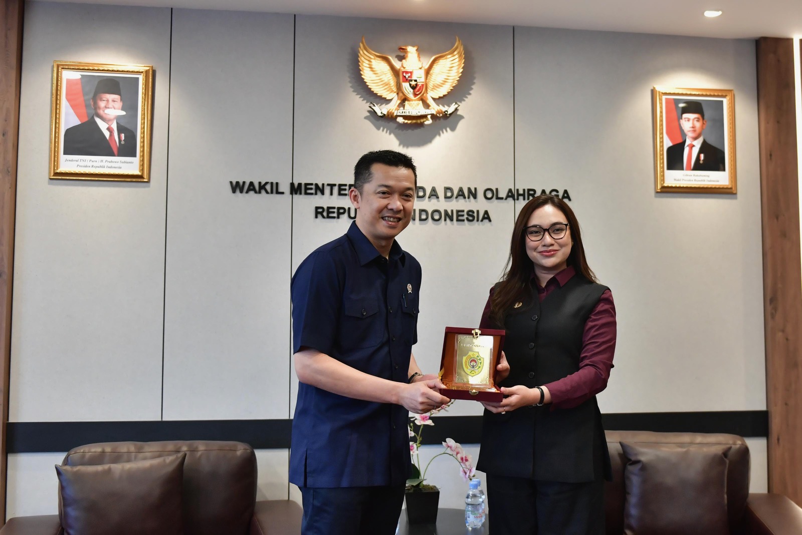 Wamenpora Taufik Hidayat Terima Audiensi Wakil Wali Kota Kupang