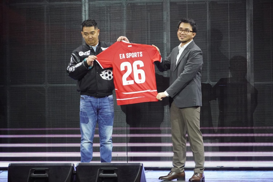 Kementerian Pemuda dan Olahraga Republik Indonesia (Kemenpora RI) menyambut baik kerja sama antara PSSI dan EA Sports FC yang menghadirkan Tim Nasional Indonesia di dalam gim sepak bola populer dunia tersebut. (foto:dok/PSSI)