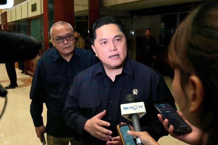 Menpora RI Erick Thohir menegaskan komitmennya untuk memaksimalkan persiapan tim Indonesia menghadapi ajang Asian Games 2026. (foto:Gilang/kemenpora.go.id)