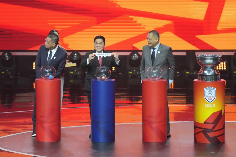 Proses drawing ASEAN Club Championship Shopee Cup 2026/2027 resmi digelar di MNC Studio Tower 1, Kebon Jeruk, Jakarta Barat, Jumat (5/6). (foto:Herry/kemenpora.go.id)