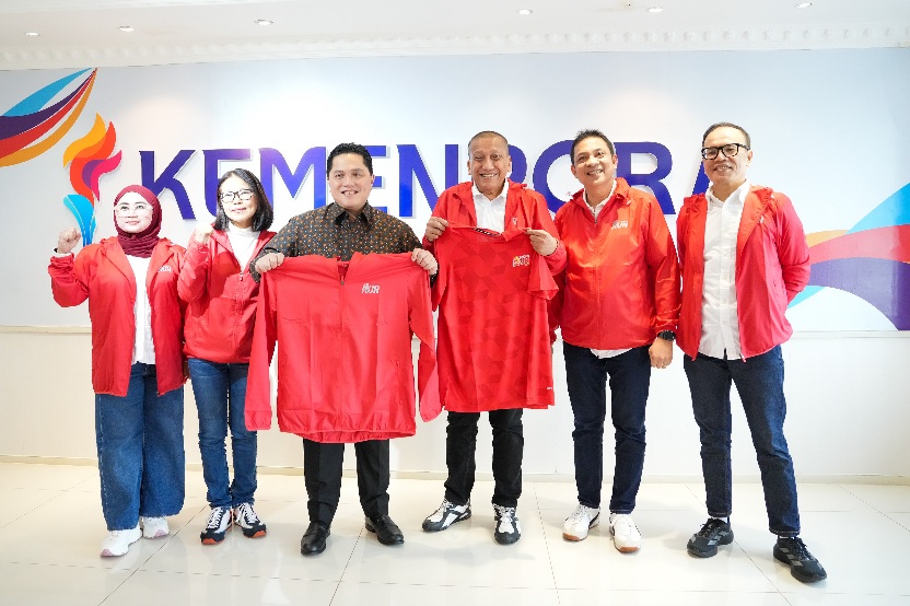 Menpora RI Erick Thohir, menyambut baik digelarnya even olahraga lari bertajuk Alfamart Run 2026. (foto:Andre/kemenpora.go.id)