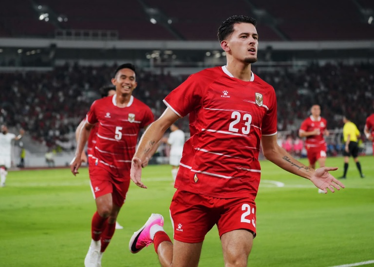 Hasil positif diraih Timnas Indonesia berhasil mengalahkan Oman dengan skor telak 3-0 dalam pertandingan FIFA Matchday di Stadion Utama Gelora Bung Karno, Senayan, Jumat (5/6) malam.(foto:raiky/kemenpora.go.id)