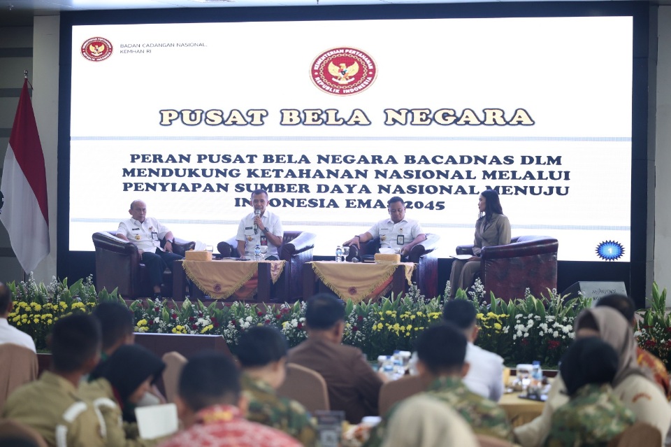 Forum Tematik Badan Koordinasi Hubungan Masyarakat (Bakohumas) yang diselenggarakan Kementerian Pertahanan (Kemhan) RI bertema di Kantor Kemhan Jakarta Pusat, Rabu (10/6).(foto:dokumen)