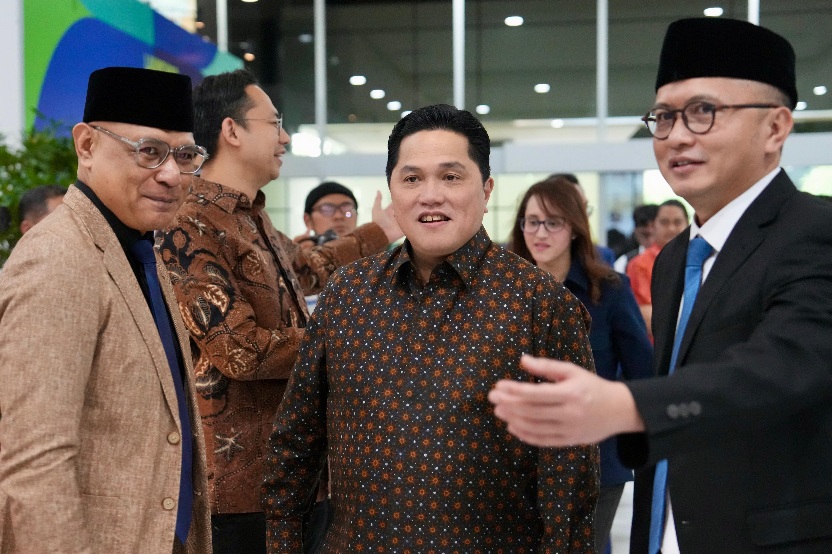 Menpora Erick Thohir mengimbau dan mengajak para kepala daerah meliputi Gubernur, Bupati dan Wali Kota di seluruh wilayah untuk menggelar nonton bareng (nobar) Piala Dunia 2026 gratis dan serentak di wilayah masing-masing. (foto:Gilang/kemenpora.go.id)
