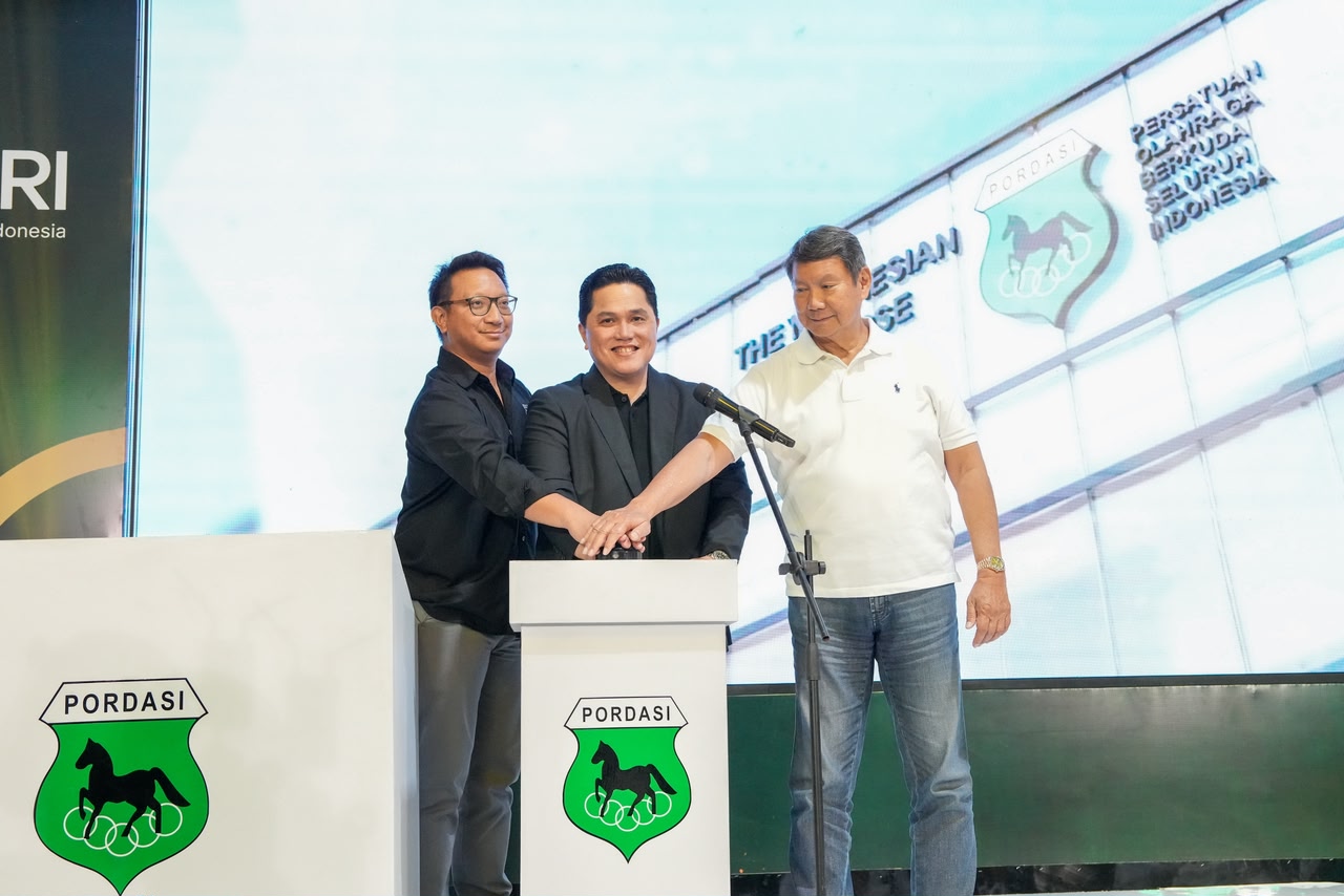 Menpora Erick Thohir Meresmikan Kantor Pusat PP Pordasi