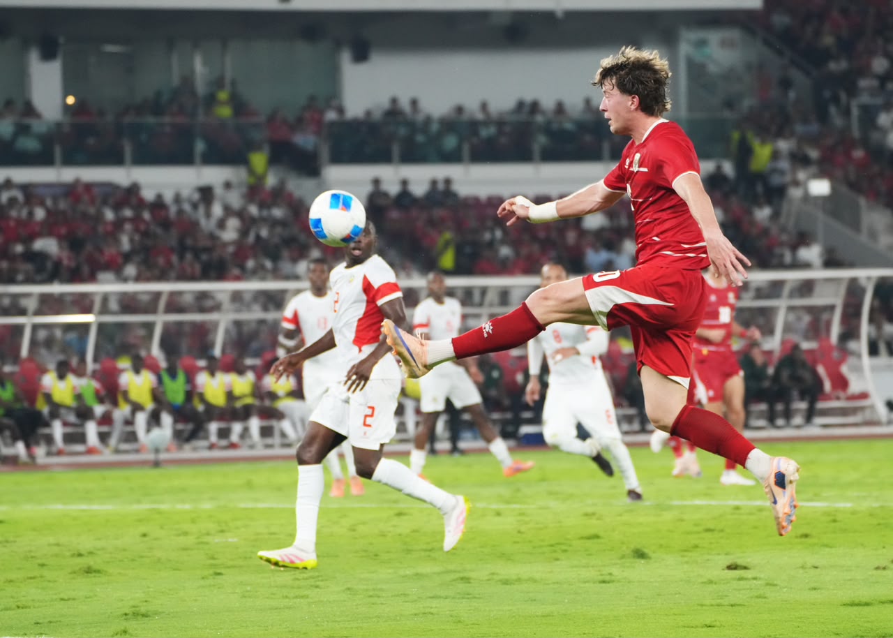 Timnas Indonesia Kalahkan Mozambik 1-0