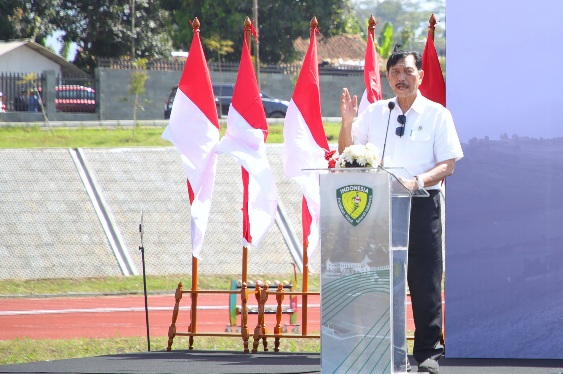 Ketua PB PASI Luhut Binsar Panjaitan menyambut positif arahan Presiden Prabowo Subianto terkait pelaksanaan Pelatnas jangka panjang serta penerapan skema pendanaan multiyears.(foto:Herry/kemenpora.go.id)