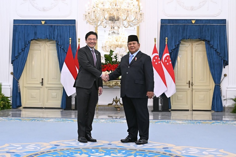 Pada Senin (6/7), Presiden Prabowo dan Perdana Menteri (PM) Singapura Lawrence Wong menyepakati 26 capaian konkret dalam Leaders Retreat Indonesia–Singapura yang digelar di Istana Merdeka, Jakarta.(foto:dok/BPMI)
