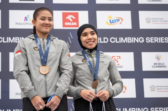 Prestasi Seri Kejuaraan Dunia Jadi Persiapan Panjat Tebing Indonesia Menyongsong Asian Games 2026