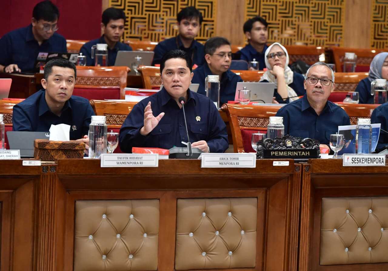 Menpora Erick Raker dengan Komisi X DPR RI, Siapkan Blueprint Kepemudaan 100 Tahun ke Depan
