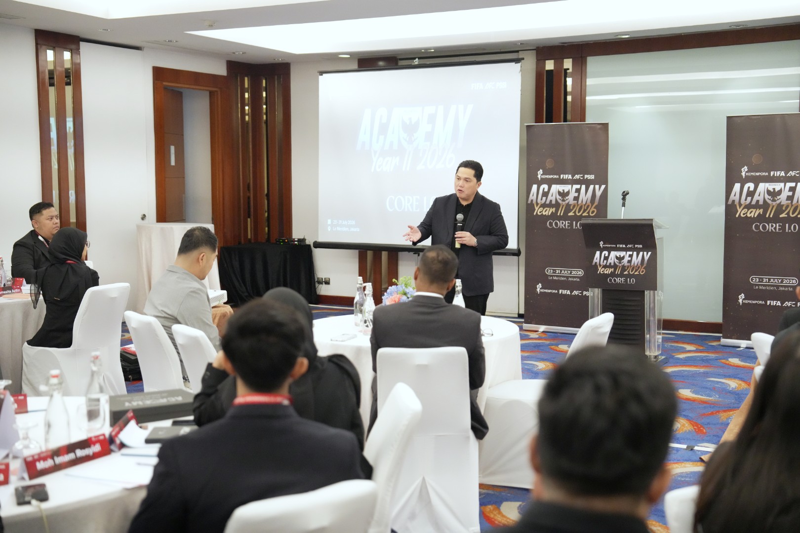 Menpora Erick Thohir Buka Garuda Academy Year II 2026