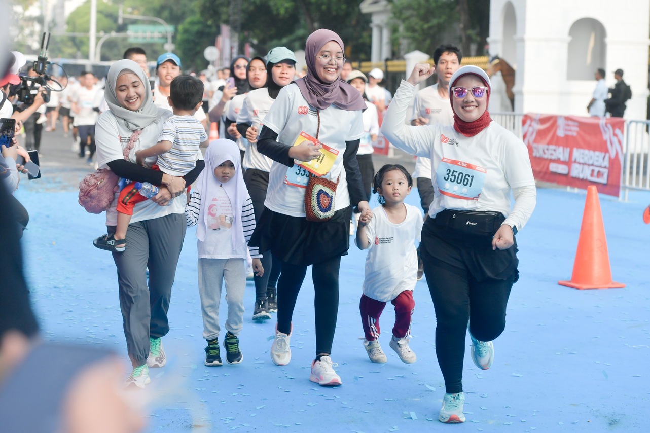 Kemenpora mengajak masyarakat merayakan Hari Kemerdekaan Republik Indonesia ke-81 dengan cara yang sehat, aktif, dan penuh semangat melalui Merdeka Run 2026. (foto: dok/kemenpora)