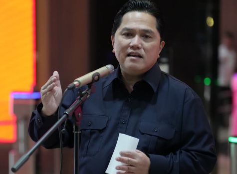 Menpora RI Erick Thohir menyebut komitmen Presiden Prabowo Subianto untuk membangun prestasi olahraga nasional pelatnas jangka panjang mulai terbukti. (foto:Herry/kemenpora.go.id)