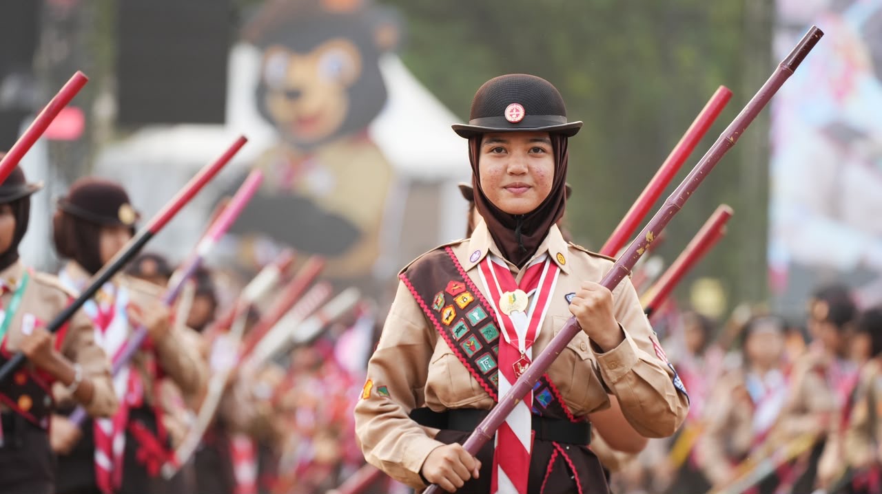 Peringatan Hari Pramuka ke-65 yang jatuh pada 14 Agustus 2026 menjadi momentum untuk mendorong generasi muda mengambil peran lebih besar dalam menjawab berbagai tantangan zaman. (foto: dok/kemenpora)