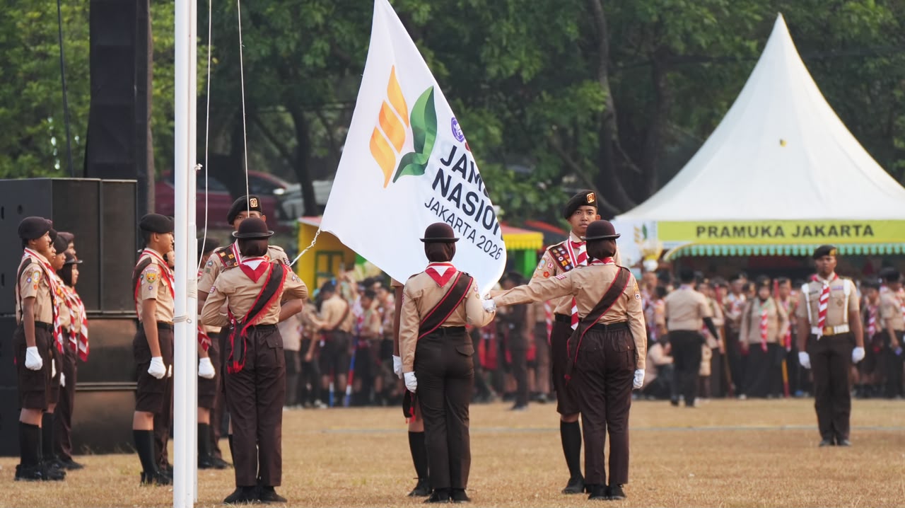 Menpora Erick Sampaikan Pesan Presiden pada Peringatan Hari Pramuka ke-65