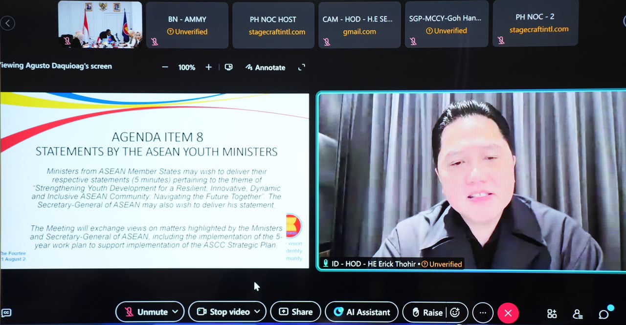 Menpora Erick Bawa Agenda Kepemudaan Indonesia ke AMMY 2026, Soroti Tantangan Dunia yang Berubah Cepat