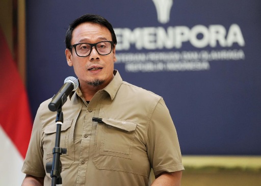 Deputi Bidang Peningkatan Prestasi Olahraga Kemenpora, Surono, mengatakan bahwa pemerintah selalu memberikan perhatian serius terhadap atlet-atlet disabilitas. (foto:raiky/kemenpora.go.id)