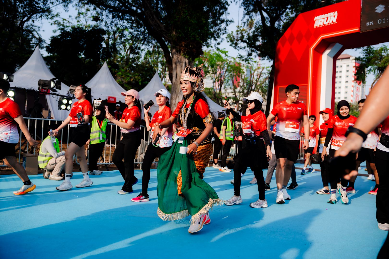 Semarak Kemerdekaan, Pelari Kustom Curi Perhatian di Merdeka Run 2026