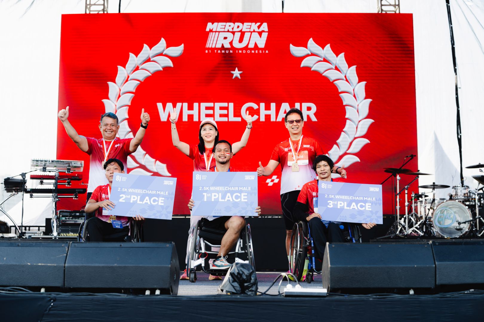 Deretan Juara Naik Podium di Berbagai Kategori Merdeka Run 2026