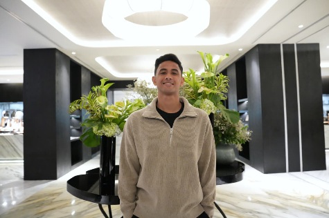 Pebulu tangkis tunggal putra Indonesia, Alwi Farhan, menyatakan kesiapannya untuk menjalani debut pada ajang Asian Games 2026. (foto:Herry/kemenpora go.id)