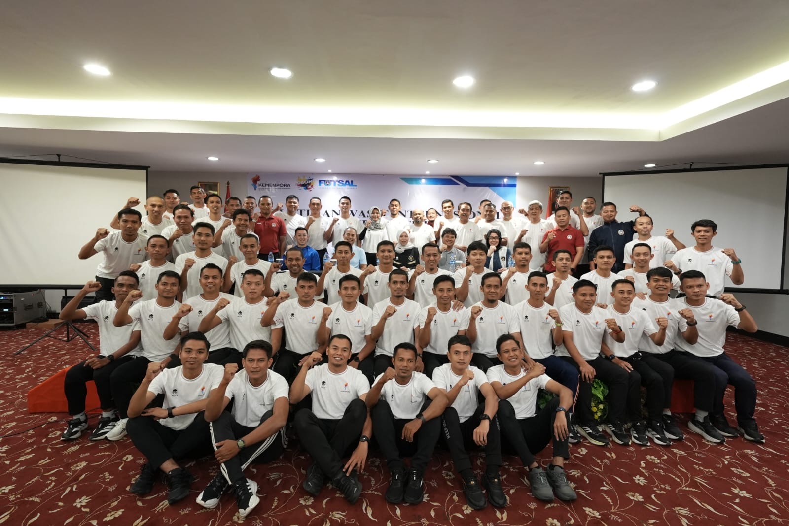 Sebanyak 60 wasit muda dari berbagai daerah mengikuti Pelatihan Wasit Futsal Lisensi Internasional yang digelar Kemenpora RI bersama PSSI. (foto: dok/Kemenpora)