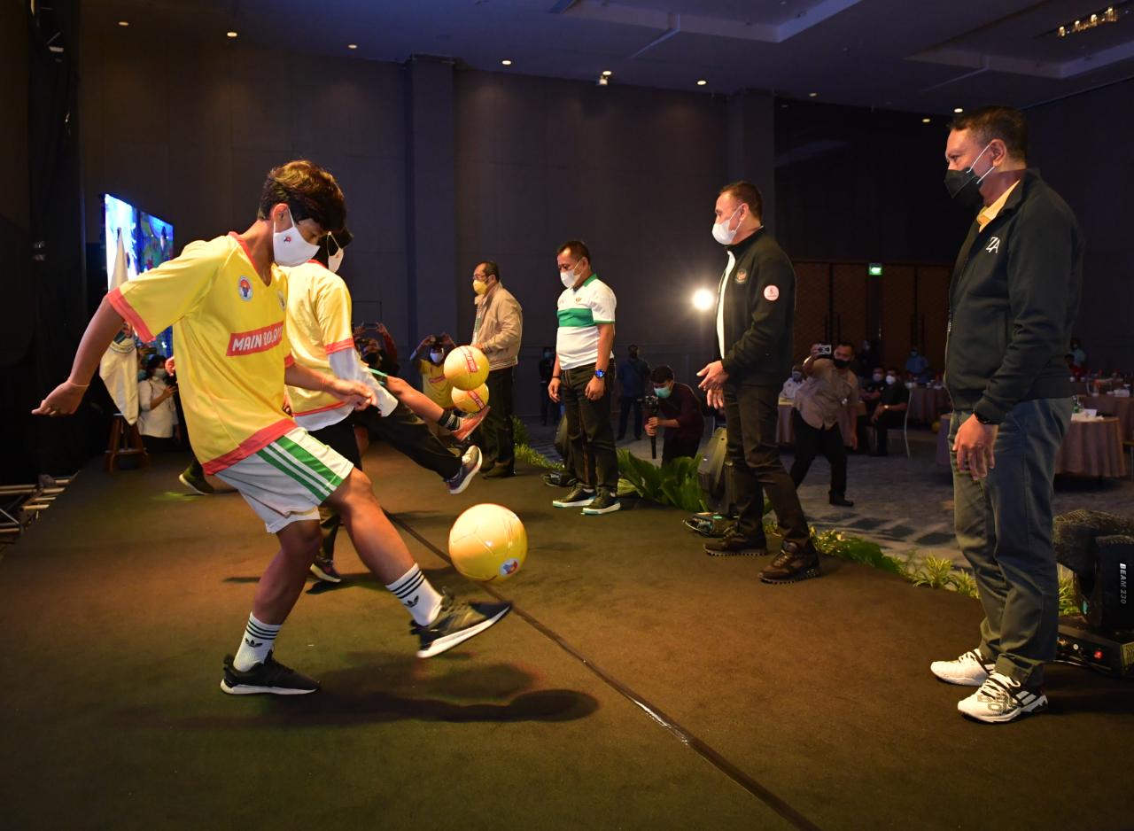 Ditutup Menpora RI, Youth Fun Juggling Competition Berjalan Sukses Dan Bangkitkan Gairah Sambut Event Sepakbola Dunia